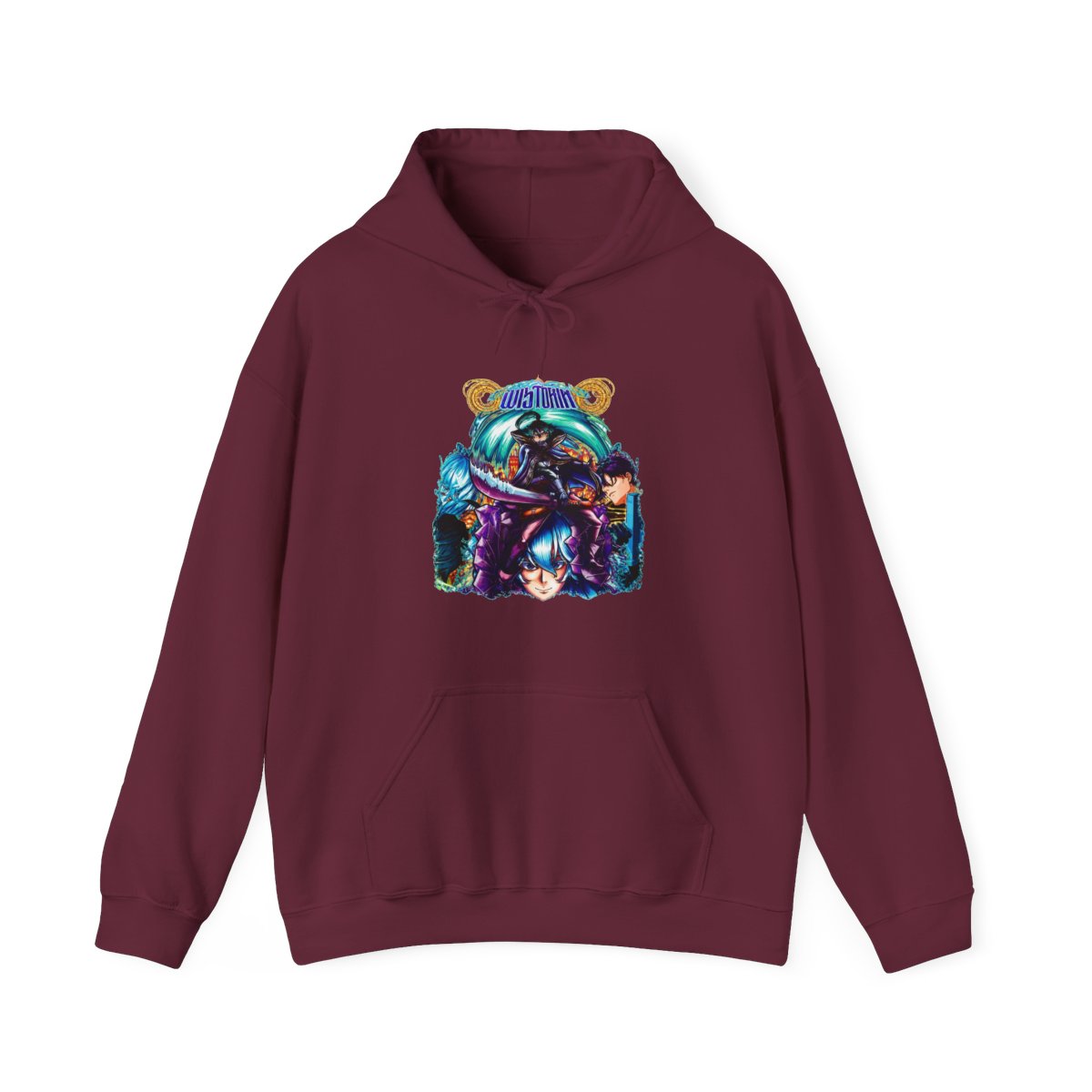 Wistoria Wand and Sword Streetwear Hoodie | Wistoria: Wand and Sword - alternate angle 3, merchandise