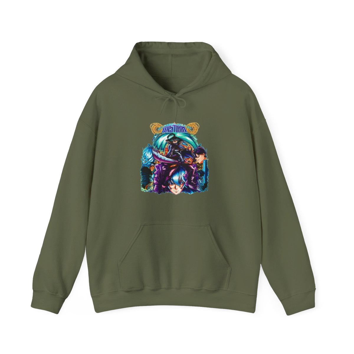 Wistoria Wand and Sword Streetwear Hoodie | Wistoria: Wand and Sword - alternate angle 4, merchandise