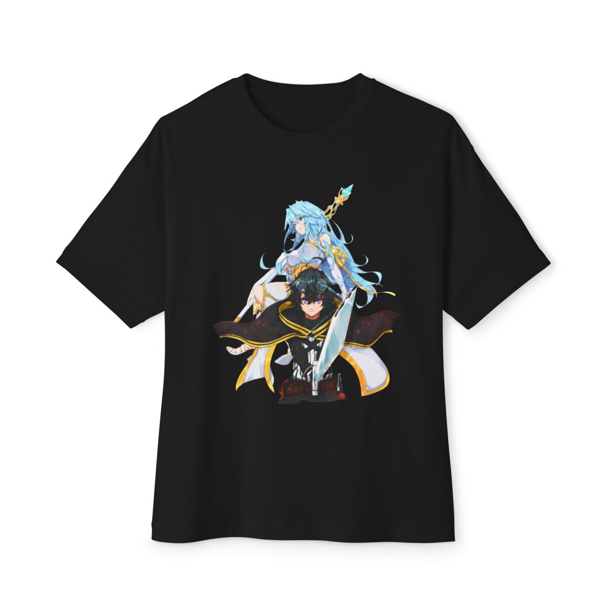 Wistoria Wand and Sword Vintage Washed Oversized - Anime Graphic Tee Double Print, Heavyweight Cotton Streetwear, Casual Top for Men & Women - TikTok Shop | Wistoria: Wand and Sword