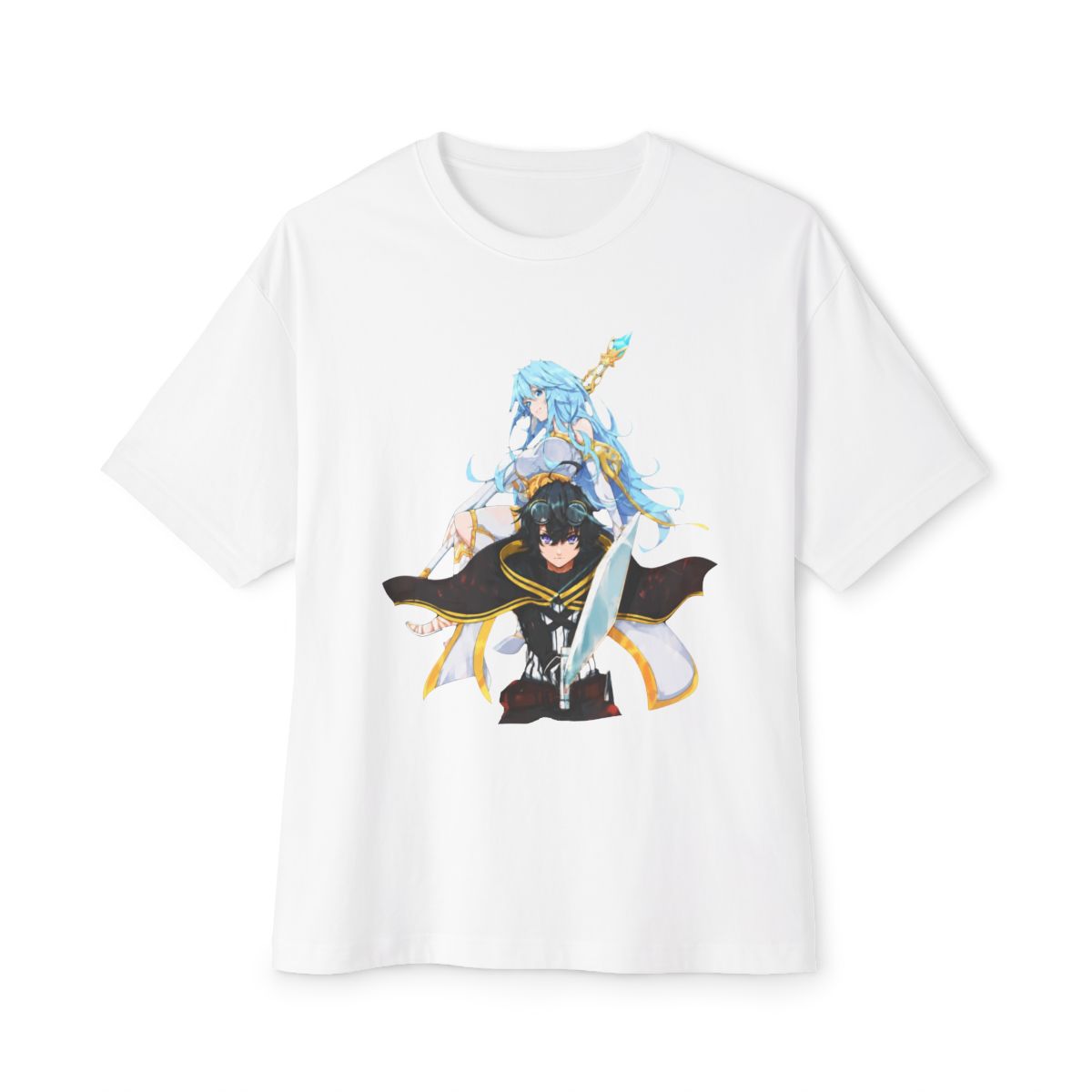 Wistoria Wand and Sword Vintage Washed Oversized - Anime Graphic Tee Double Print, Heavyweight Cotton Streetwear, Casual Top for Men & Women - TikTok Shop | Wistoria: Wand and Sword