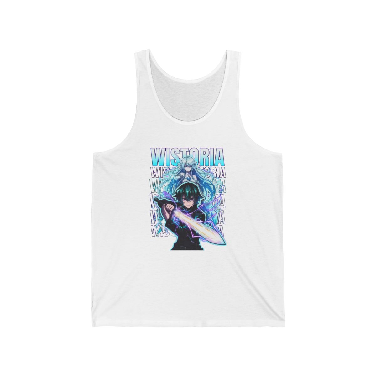 will serfort x elfaria albis serfort - Wistoria Wand and Sword monster Tank Top | Wistoria: Wand and Sword