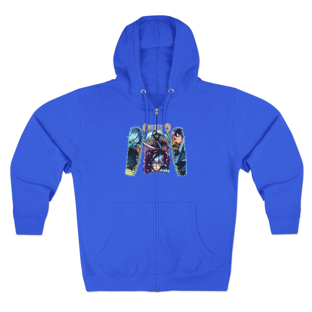 Wistoria Wand and Sword Streetwear Zip Hoodie Jacket | Wistoria: Wand and Sword - alternate angle 5, merchandise